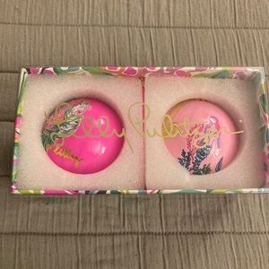 Lily Pulitzer ornament set